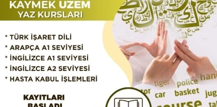 KAYMEK UZEM’İN KURS KAYITLARI BAŞLADI
