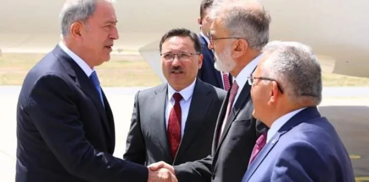 Milli Savunma Bakanı Hulusi Akar Kayseri'de
