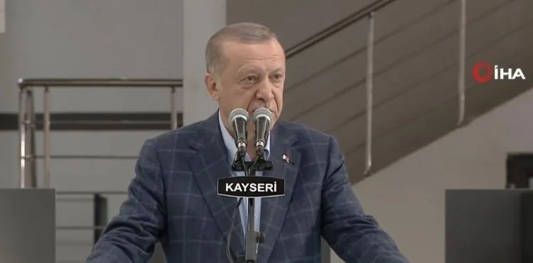 Cumhurbaşkanı Erdoğan Kayseri'de açıkladı!
