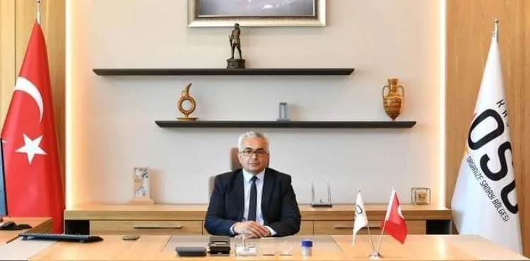 Kayseri OSB Bölge Müdürlüğü'nde bayrak değişimi