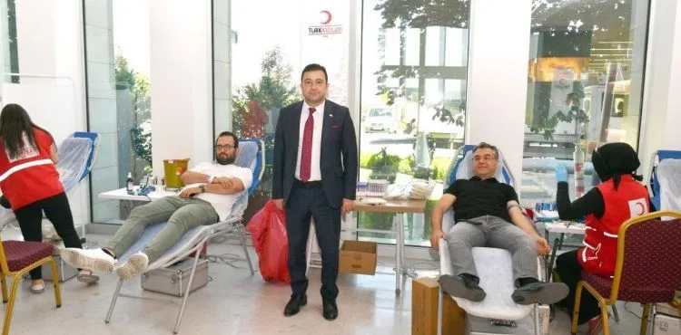 KAYSERİ OSB’DEN KIZILAY’A KAN BAĞIŞI