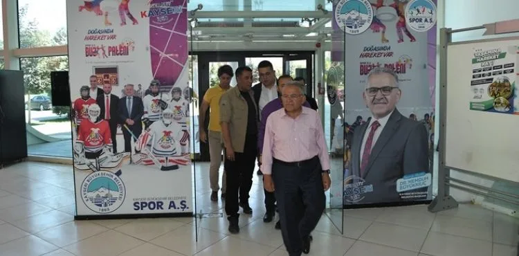 BÜYÜKKILIÇ, KAYMEK KURSİYERİ GENÇLERİN SPOR ETKİNLİĞİNE KATILDI