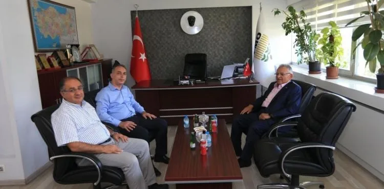 Başkan Büyükkılıç, TMO Kayseri Başmüdürlüğü'nü ziyaret etti
