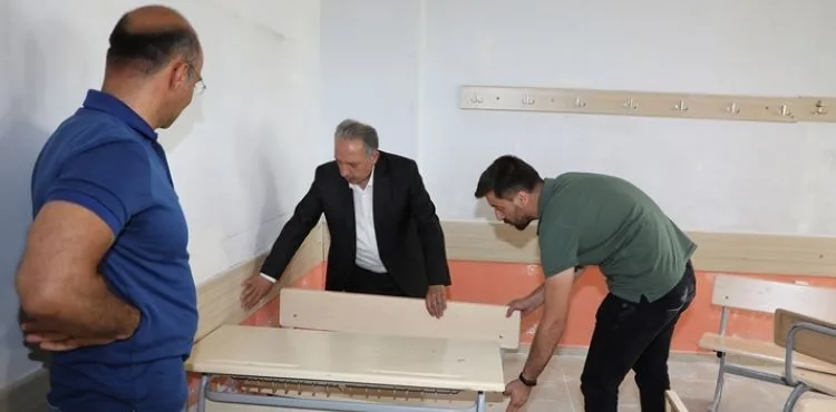 TALAS’IN OKULLARINA 2 MİLYON LİRALIK BAKIM ONARIM