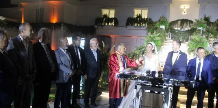 Saçmacı ve Cengiz ailelerinin mutlu günü