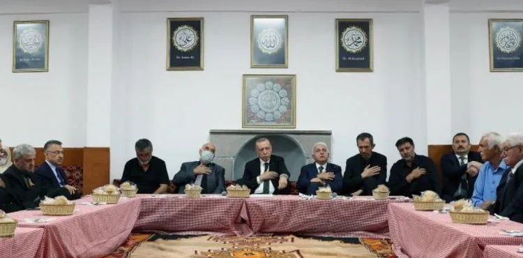 Cumhurbaşkanı Erdoğan Muharrem ayı iftarında konuştu