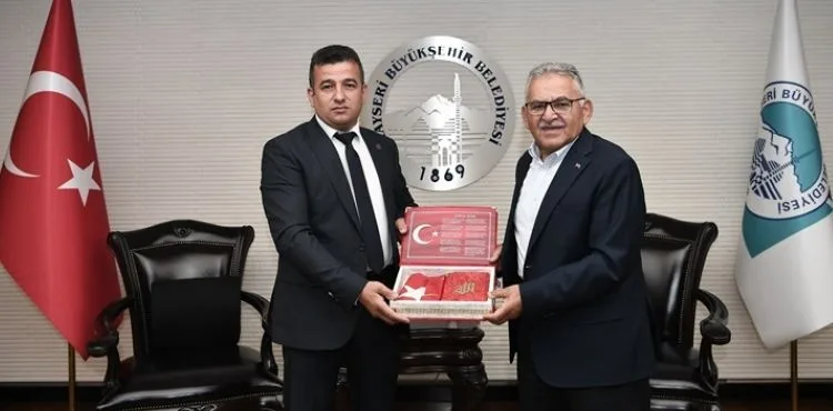 BAŞKAN BÜYÜKKILIÇ’A ZİYARETÇİ AKINI