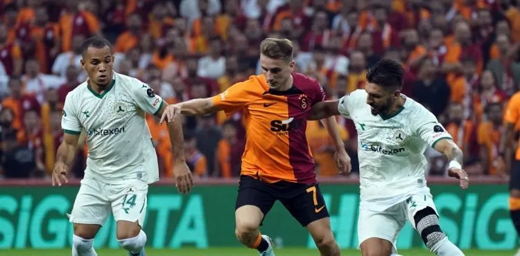 Galatasaray sahasında tek golle mağlup!