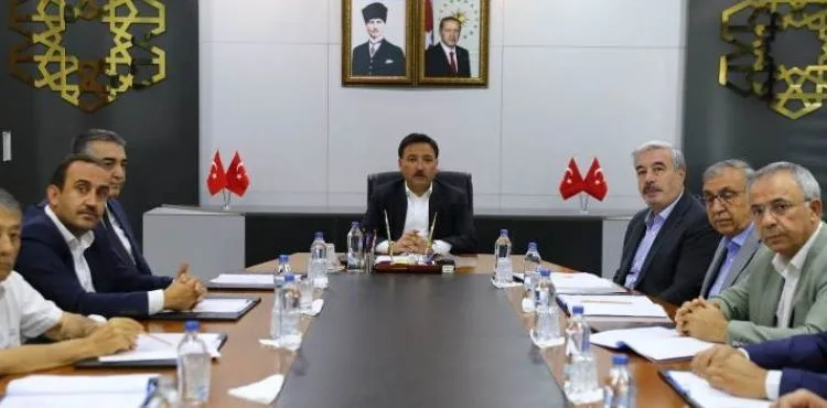 İncesu OSB Müteşebbis Teşekkül Heyeti Vali Çiçek Başkanlığında Toplandı