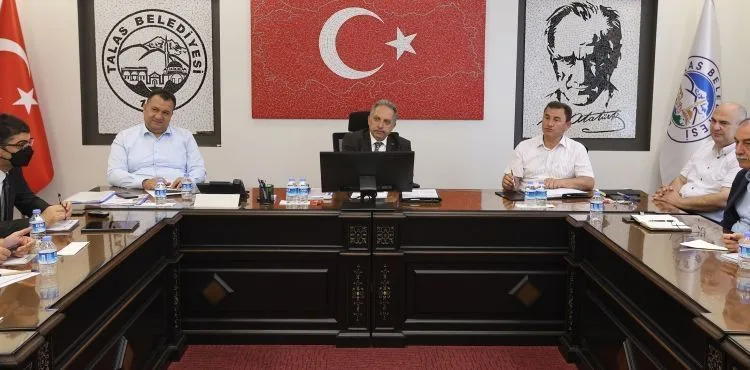 TALAS’TA İSTİŞARE VE DEĞERLENDİRME TOPLANTISI