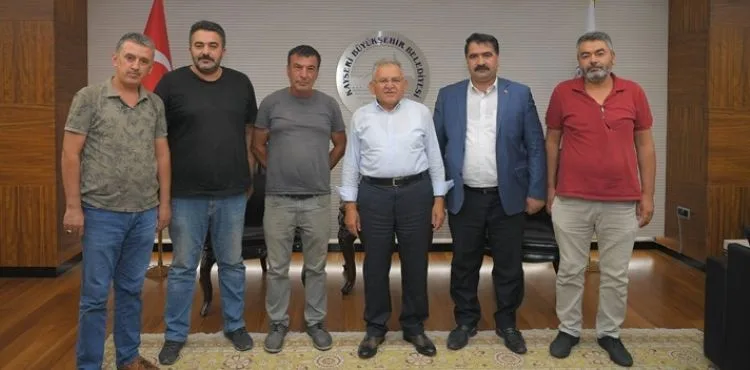 BAŞKAN BÜYÜKKILIÇ’A STK TEMSİLCİLERİNDEN ZİYARET