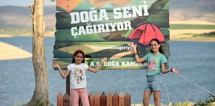 BÜYÜKŞEHİR’İN YOĞUN İLGİ GÖREN DOĞA KAMPI HAFTA İÇİ DE BAŞLADI