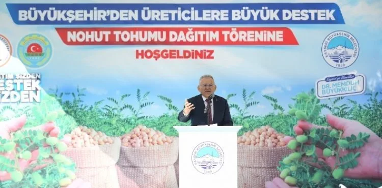 Büyükkılıç’ın Çiftçiye Destek Olmak Amacıyla Yürütülen Çalışmaları Meyvelerini Veriyor