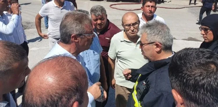 Kayseri Şeker Fabrikası’nda korkutan yangın