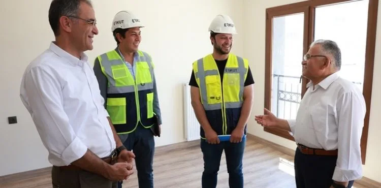 BAŞKAN BÜYÜKKILIÇ, BÜYÜKŞEHİR’E ÖDÜL GETİREN ORUÇREİS KENTSEL DÖNÜŞÜM PROJESİ’NDE İNCELEMELERDE BULUNDU