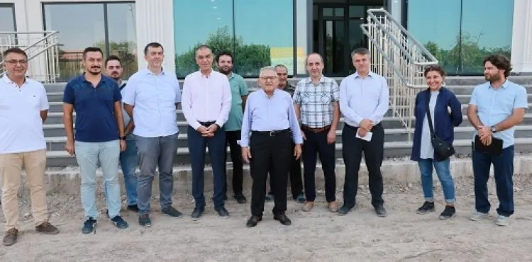 BAŞKAN BÜYÜKKILIÇ’TAN BİLİM VE SANAT MERKEZİ’NDE İNCELEME