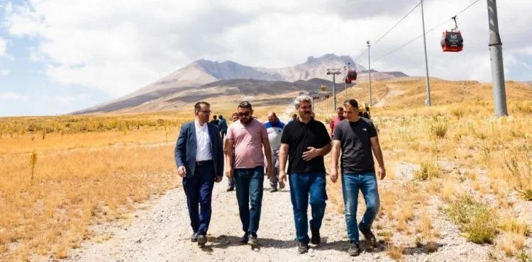 KAYÜ Teknik Bilimler MYO, Kayseri Erciyes A.Ş. ile işbirliği için sahada
