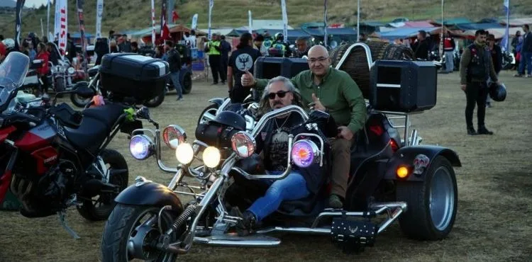 Gökyüzüne en yakın festival Erciyes Motofest başladı