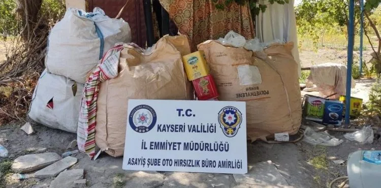 450 bin TL’lik iş makinesini çalan 2 şahıs yakalandı