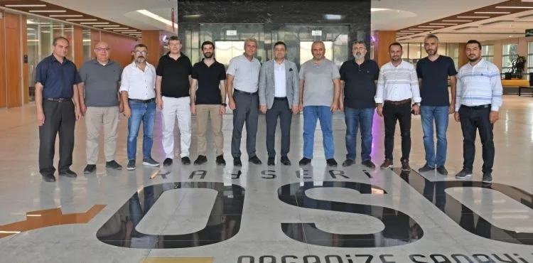 KAYSERİ OSB BAŞKANI YALÇIN, OSB SANAYİCİSİNİN SIKINTILARINI DİNLEDİ