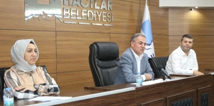 HACILAR BELEDİYE MECLİSİ EYLÜL AYI TOPLANTISINI YAPTI