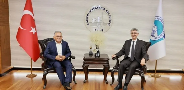 BAKAN YARDIMCISI YILMAZ’DAN BAŞKAN BÜYÜKKILIÇ’A ZİYARET