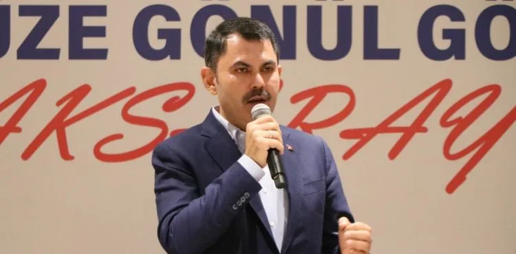 Bakan Kurum: '6'lı masa sürekli milletimizi tehdit ediyor'