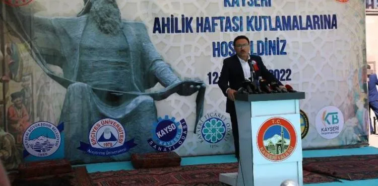 Ahilik Haftası Kutlamaları Kayseri’de Başladı.