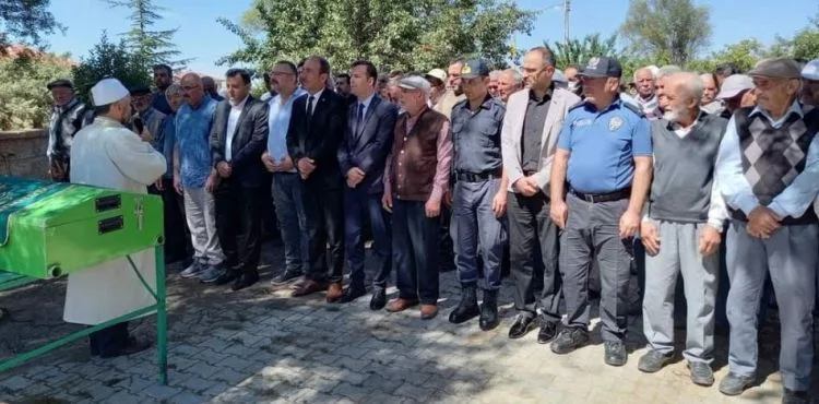 Şehit annesine son görev