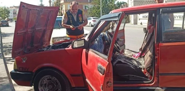 Polisten 'kuş' grubu araçlara ve motosikletlere denetim
