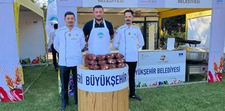 Kayseri Büyükşehir, Gastroantep Festivali’nde Büyük İlgi Gördü