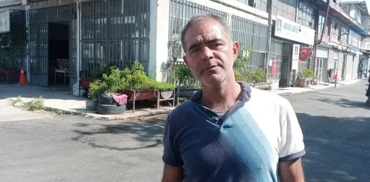 Kiralık ev bulamadı, dükkana yerleşti