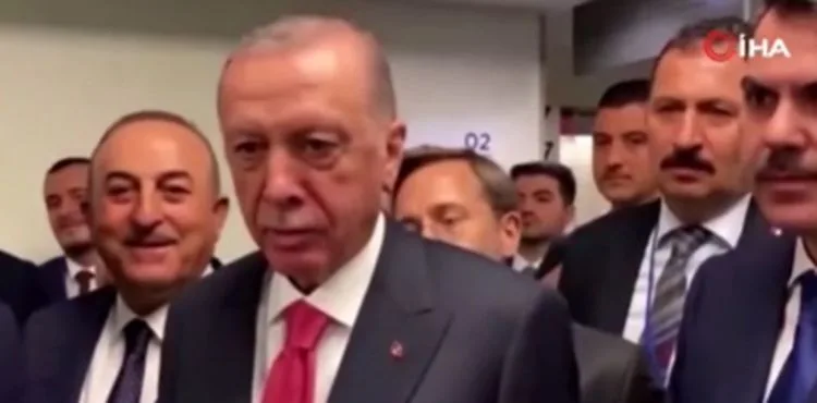 Erdoğan'dan gazeteciye: 'O Biden, ben Erdoğan'ım'
