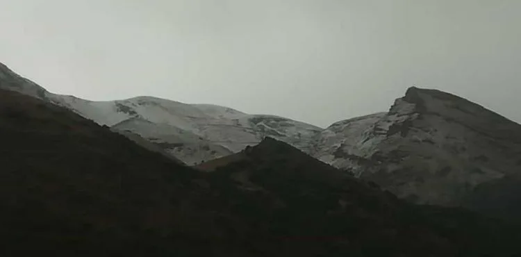 Kayseri’de mevsimin ilk karı Yahyalı'ya yağdı
