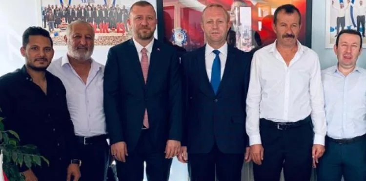KAYSERİ YOZGATLILAR FEDERASYONU / ÇAĞAN’DAN ÖZ İPLİK-İŞ SENDİKASI ŞUBE BAŞKANI BAĞCI’YA ZİYARET