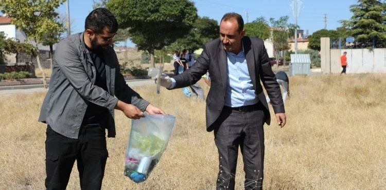 İncesu Belediyesi’nden geri dönüşümle doğaya katkı