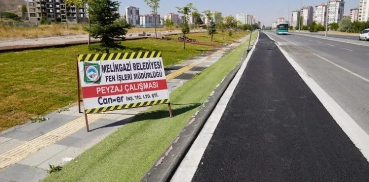 BELSİN BÖLGESİNE 20 BİN METREKARE YEŞİL ALAN KAZANDIRILIYOR