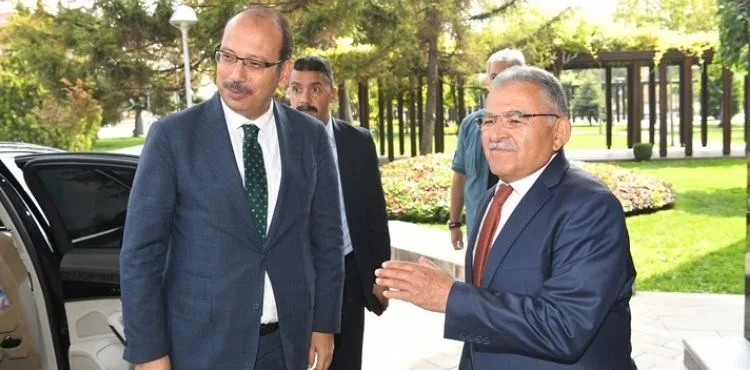 BAŞKAN BÜYÜKKILIÇ, SAYIŞTAY BAŞKANI YENER’İ AĞIRLADI