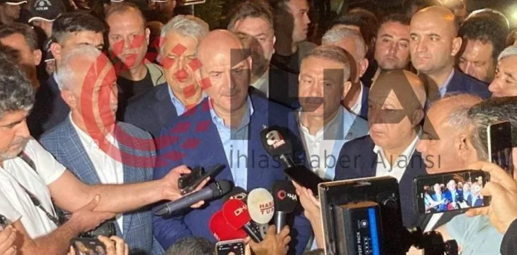 Bakan Soylu'dan patlama ile ilgili açıklama! 'Hangi terör örgütü olduğu belli, PKK'