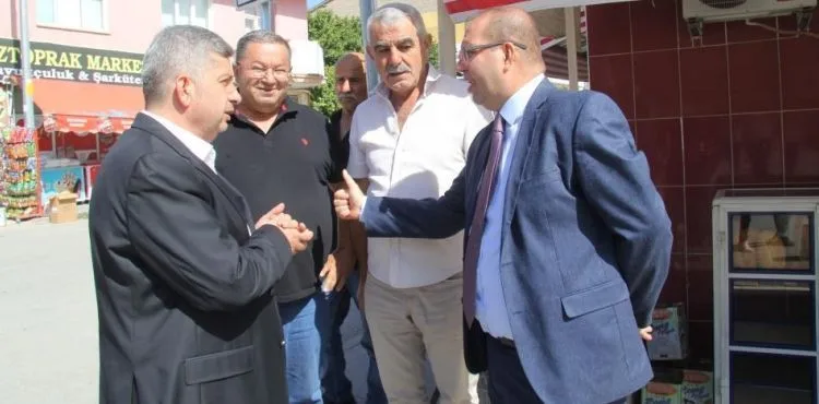 Başkan Altun'dan esnaf ziyaretleri