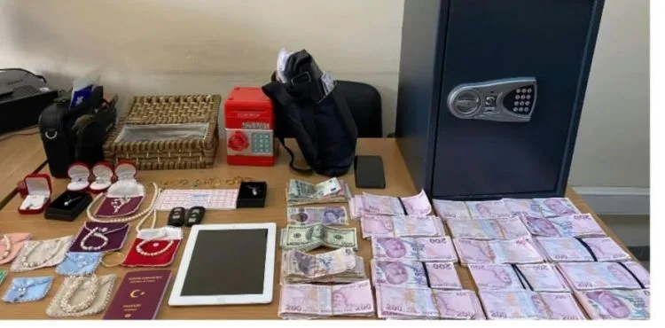 500 bin TL'lik hırsızlık yapan kadın Kayseri polisinden kaçamadı