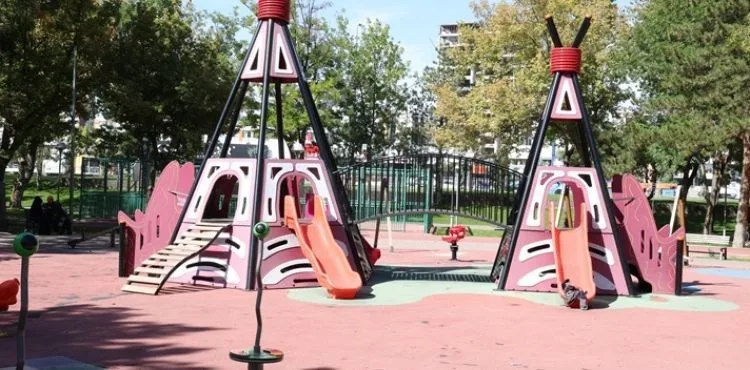 BÜYÜKŞEHİR’DEN ÇOCUK MACERA PARKLARI VE PARK MOBİLYALARI