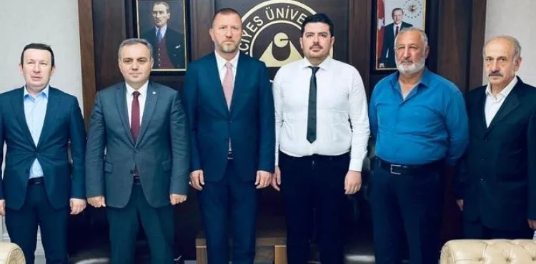 KAYSERİ YOZGATLILAR FEDERASYONU / YÖNETİM KURULUNDAN ERÜ. REKTÖRÜ PROF. DR ALTUN’A ZİYARET