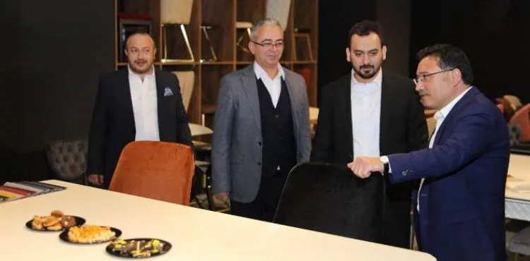 Vali Çiçek NOBEL ANAMOB Anadolu Mobilya Fuarı Açılışına Katıldı