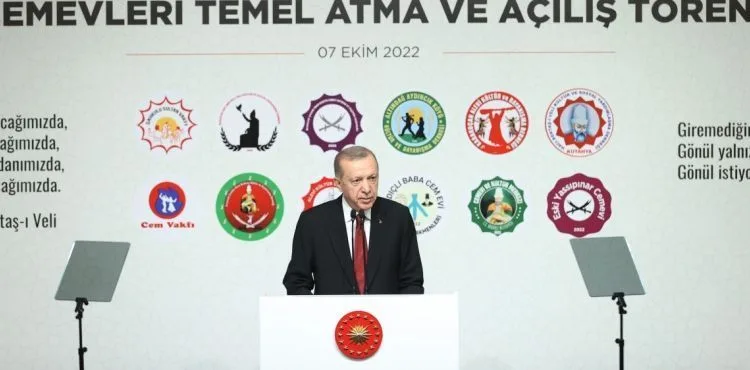 Cumhurbaşkanı Erdoğan, 'Alevi Bektaşi Kültür ve Cemevi Başkanlığı kuruyoruz'