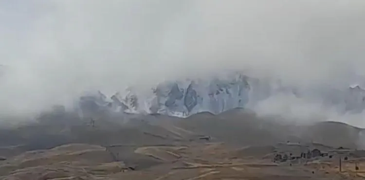 Erciyes’e kar yağdı