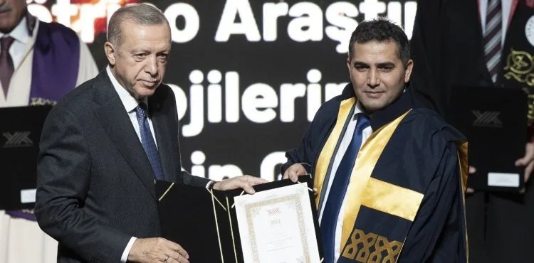 ERÜ’ye Cumhurbaşkanı Recep Tayyip Erdoğan’dan Ödül