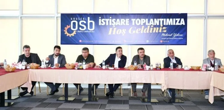 KAYSERİ OSB BAŞKANI YALÇIN: “BİRLİK VE BERABERLİK İÇİNDE KAYSERİ OSB’MİZİ GELECEĞE TAŞIYACAĞIZ”