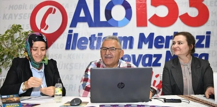 BÜYÜKŞEHİR ALO 153 VE BEYAZ MASA, 5. KAYSERİ KİTAP FUARI’NDA