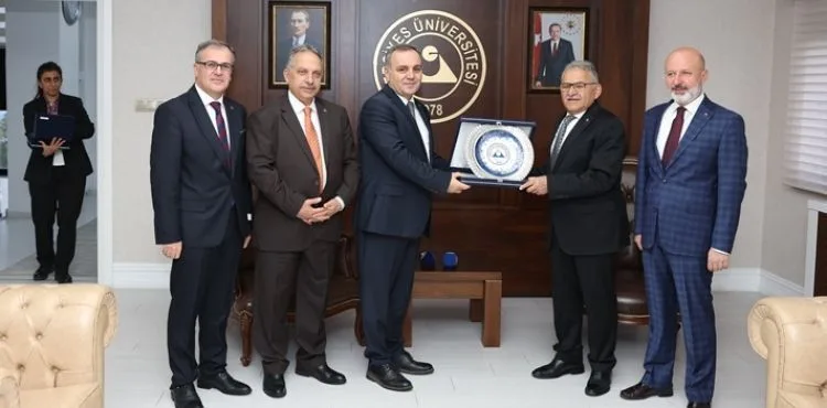 BAŞKAN BÜYÜKKILIÇ VE BAŞKANLARDAN YÜKSEKÖĞRETİM KURUMLARINA ZİYARET